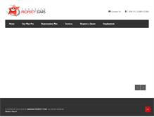 Tablet Screenshot of canadianpropertystars.com